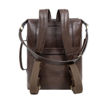 Load image into Gallery viewer, Vendome 03 Brown Leather Backpack