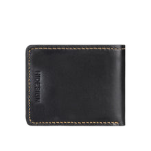 Load image into Gallery viewer, Bonaparte W2 Black Leather Tri Fold
