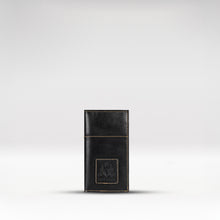 Load image into Gallery viewer, Bonaparte W3 Black Leather Passport Holder