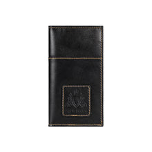 Load image into Gallery viewer, Bonaparte W3 Black Leather Passport Holder
