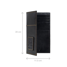 Load image into Gallery viewer, Bonaparte W3 Black Leather Passport Holder