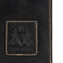Load image into Gallery viewer, Bonaparte W3 Black Leather Passport Holder