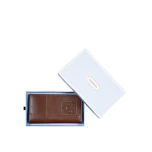 Load image into Gallery viewer, Bonaparte W3 Brown Leather Passport Holder