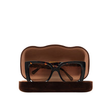 Load image into Gallery viewer, Sirocco Women's Brown Rectangular Cat Eye Sunglasses