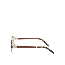 Load image into Gallery viewer, Portofino Unisex Brown Rimless Double Bridge Sunglasses