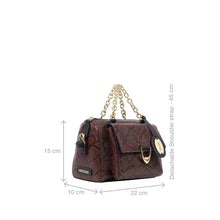 Load image into Gallery viewer, Electra 01 Brown Leather Sling Bag