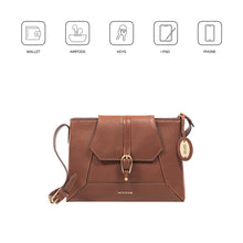Load image into Gallery viewer, Hydor 01 Tan Leather Shoulder Bag