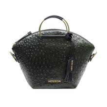 Load image into Gallery viewer, Lunara 01 Green Leather Shoulder Bag