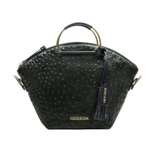 Load image into Gallery viewer, Lunara 01 Green Leather Shoulder Bag