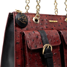 Load image into Gallery viewer, Lunara 02 Red Leather Shoulder Bag