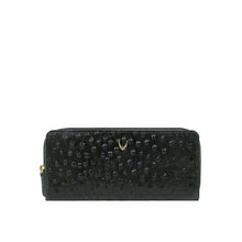 Load image into Gallery viewer, Lunara W1 Green Leather Double Zip Around Wallet