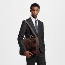 Load image into Gallery viewer, Castor 02 Tan Leather Briefcase