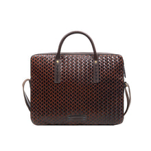 Load image into Gallery viewer, Castor 02 Tan Leather Briefcase