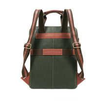 Load image into Gallery viewer, Hydor 03 Green Leather Backpack