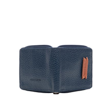 Load image into Gallery viewer, Hydor W1 Blue Leather Bi Fold Wallet