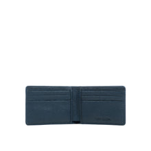 Load image into Gallery viewer, Hydor W2 Blue Leather Bi Fold Wallet