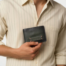Load image into Gallery viewer, Hydor W2 Green Leather Bi Fold Wallet