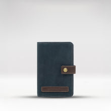 Load image into Gallery viewer, Governor Blue Leather Folio