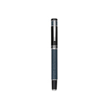 Load image into Gallery viewer, Dupleix Blue Leather Fountain Pen