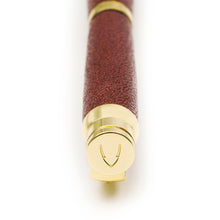 Load image into Gallery viewer, Marianne Red Leather Gel Pen