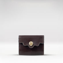 Load image into Gallery viewer, Comtesse W1 Purple Leather Tri-Fold Wallet