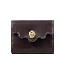 Load image into Gallery viewer, Comtesse W1 Purple Leather Tri-Fold Wallet