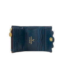 Load image into Gallery viewer, Comtesse W1 Purple Leather Tri-Fold Wallet