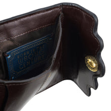 Load image into Gallery viewer, Comtesse W1 Purple Leather Tri-Fold Wallet