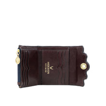 Load image into Gallery viewer, Comtesse W1 Blue Leather Tri-Fold Wallet