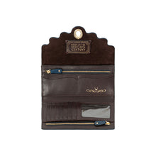 Load image into Gallery viewer, Comtesse W2 Blue Leather Tri-Fold Wallet