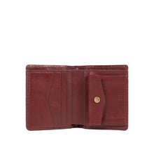Load image into Gallery viewer, Baron W1 Red Leather Bi-Fold Wallet