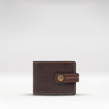 Load image into Gallery viewer, Baron W2 Brown Leather Bi-Fold Wallet