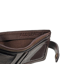 Load image into Gallery viewer, Baron W2 Brown Leather Bi-Fold Wallet