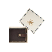 Load image into Gallery viewer, Baron W2 Brown Leather Bi-Fold Wallet