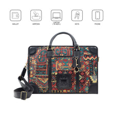 Load image into Gallery viewer, Bosphorus 01 Red Leather Duffle Bag