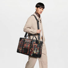Load image into Gallery viewer, Bosphorus 01 Red Leather Duffle Bag