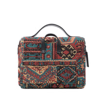 Load image into Gallery viewer, Bosphorus 01 Red Leather Duffle Bag