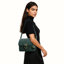 Load image into Gallery viewer, Lafayette 02 Olive Leather Shoulder Bag