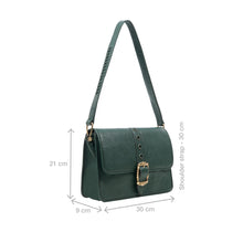 Load image into Gallery viewer, Lafayette 02 Olive Leather Shoulder Bag
