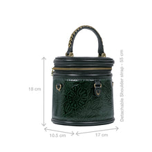 Load image into Gallery viewer, Marquise 02 Olive Leather Sling Bag