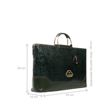 Load image into Gallery viewer, Marquise 04 Olive Leather Tote Bag