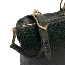 Load image into Gallery viewer, Marquise 04 Olive Leather Tote Bag