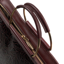 Load image into Gallery viewer, Marquise 04 Red Leather Tote Bag