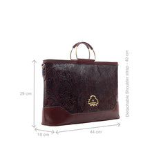 Load image into Gallery viewer, Marquise 04 Red Leather Tote Bag