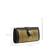 Load image into Gallery viewer, Marquise 05 Gold Leather Sling Bag