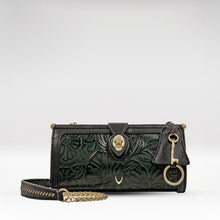 Load image into Gallery viewer, Marquise 05 Olive Leather Sling Bag
