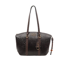 Load image into Gallery viewer, Normandie 01 Brown Leather Tote Bag