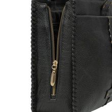 Load image into Gallery viewer, Normandie 02 Black Leather Sling Bag