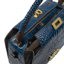 Load image into Gallery viewer, Palazzo 01 Blue Leather Sling Bag