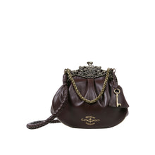 Load image into Gallery viewer, Versailles 01 Purple Leather Sling Bag